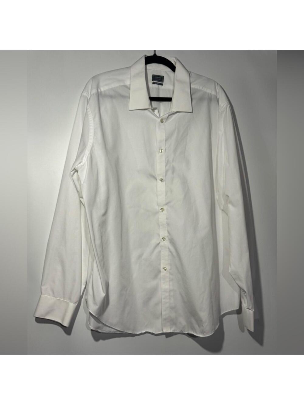 Arrow Slim Fit White Dress Shirt